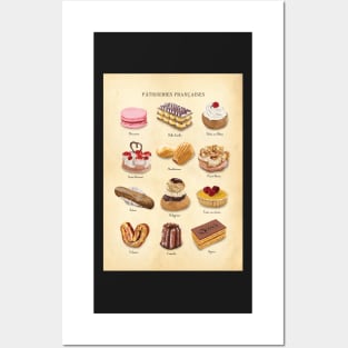 French Patisserie Print Posters and Art